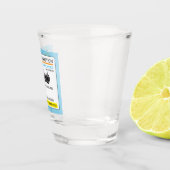 Funny Prescription Motorcycle Shot Glas (Rechts)