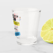 Funny Prescription Rum Shot glass Shot Glas (Rechts)