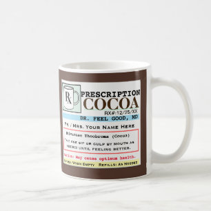 Funny Prescription RX Cacao Mok