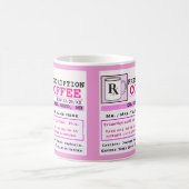 Funny Prescription RX Coffee Mok (Center)