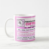Funny Prescription RX Coffee Mok (Links)