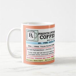 Funny Prescription RX Coffee Mok