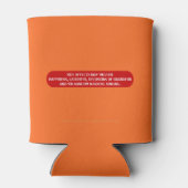 Funny Prescription Sterk Beer Blikjeskoeler (Achterkant)