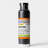 Funny Prescription Sterkte Waterfles (Links)