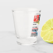 Funny Prescription Tequila Shot glass Glas (Links)