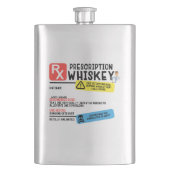 Funny Prescription Whiskey Flacon (Voorkant)