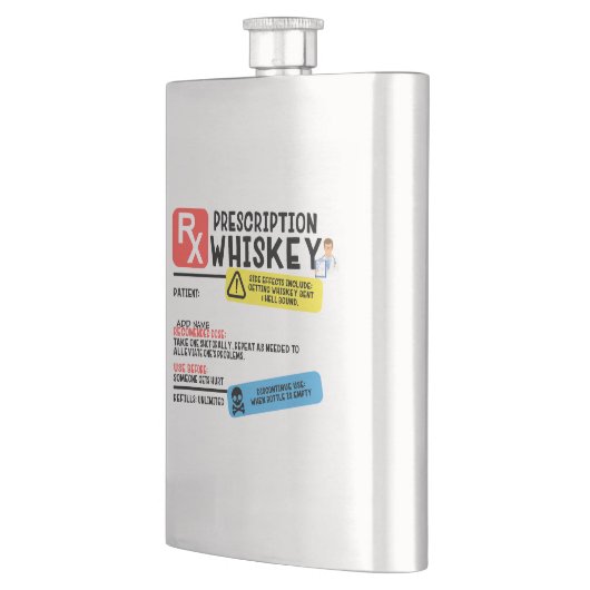 Funny Prescription Whiskey Flacon (Links)