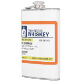 Funny Prescription Whiskey Heupfles (Links)
