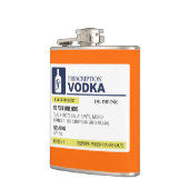 Funny Prescription Wodka Heupfles (Links)