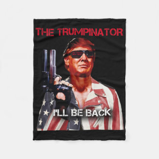 Funny President Election Trump Supporter Republica Fleece Deken