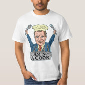 Funny President Richard Nixon Ik ben geen Cook Che T-shirt (Voorkant)