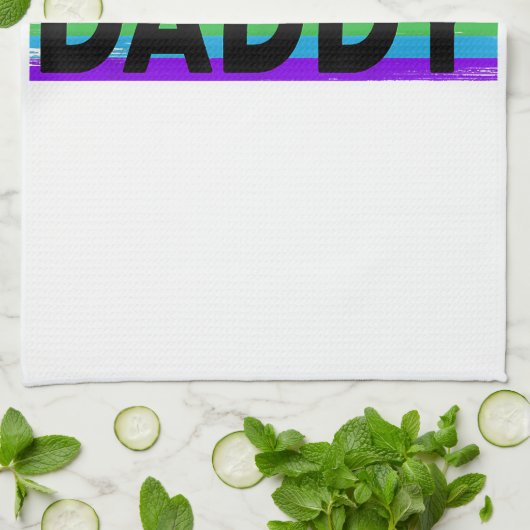 Funny Pride Dad - Proud Gay Lesbian LGBT Gift Fa Theedoek (Gevouwen)