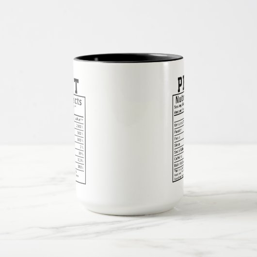 Funny Priest Nutrition Facts Religious Leader Gift Mok (Midden)