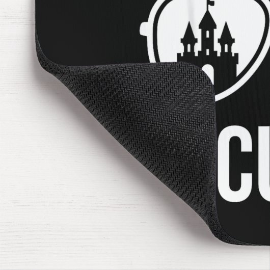 Funny Princess Security Design Castle Sungles Fami Muismat (Hoek)