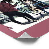 Funny  Print Monkey Dentist met kat Patiënten (Hoek)