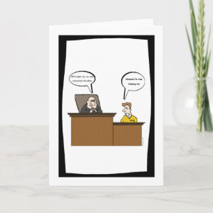 Funny Prison Greetings Card Kaart