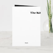 Funny Prison Wenskaart Kaart (Achterkant)