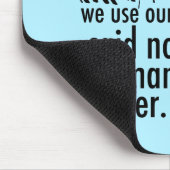 Funny Pro Choice Retro Feministische politieke Car Muismat (Hoek)