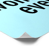 Funny Pro Choice Retro Feministische politieke Car Poster (Hoek)