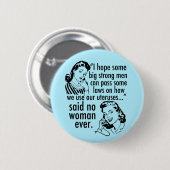 Funny Pro Choice Retro Feministische politieke Car Ronde Button 5,7 Cm (Voorkant /achterkant)