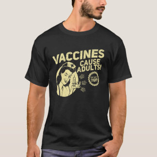 Funny Pro Vaccination T Shirt Vaccins veroorzaken 