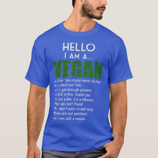 Funny Pro Vegan Activism Gym Athlete Christmas Veg T-shirt