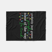 Funny Probably Just Gonna Jingle Some Of The Way I Fleece Deken (Voorkant (Horizontaal))