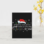 Funny Probably Just Gonna Jingle Some Of The Way I Kaart (Gele Bloem)