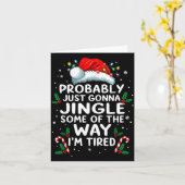 Funny Probably Just Gonna Jingle Some Of The Way I Kaart (Gele Bloem)