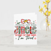 Funny Probably Just Gonna Jingle Some Of The Way I Kaart (Gele Bloem)