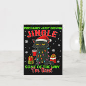 Funny Probably Just Gonna Jingle Some Of The Way I Kaart (Voorkant)