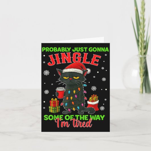 Funny Probably Just Gonna Jingle Some Of The Way I Kaart (Voorkant)