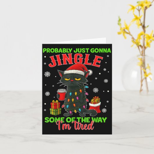 Funny Probably Just Gonna Jingle Some Of The Way I Kaart (Gele Bloem)