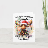 Funny Probably Just Gonna Jingle Some Of The Way, Kaart (Voorkant)