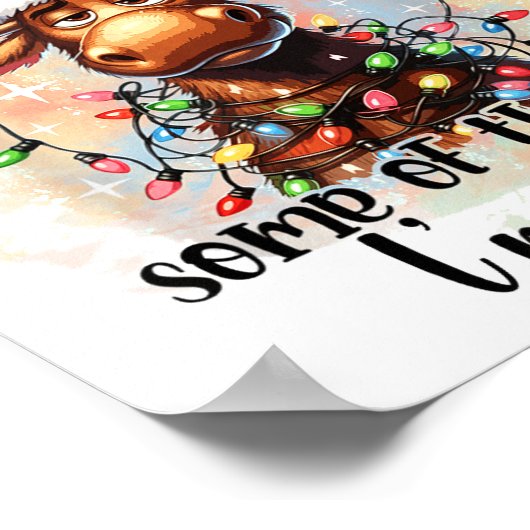 Funny Probably Just Gonna Jingle Some Of The Way,  Poster (Hoek)