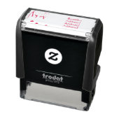 Funny proboscis aap cartoon afbeelding zelfinktende stempel (Product)
