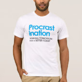 Funny Procrastation T-shirt (Voorkant)