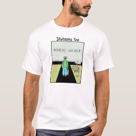 Funny Procrastination Cartoon T-shirt