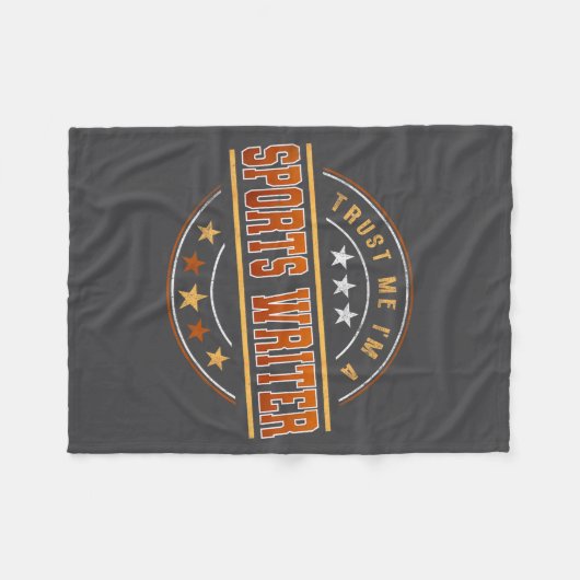 Funny Profession Quote Im A Srts Writer  Fleece Deken (Voorkant (Horizontaal))