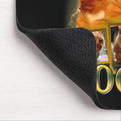 Funny Professional Mogger Cat Meme Mewing Looksmax Muismat (Hoek)