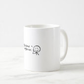 Funny Professional Overthinker Mug Design Koffiemok (Voorkant rechts)