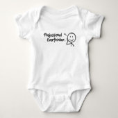 funny Professional Overthinker Romper (Voorkant)