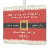 Funny Professional Santa Claus Car Air Freshener Luchtverfrisser (Links)