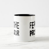 Funny Professor Tweekleurige Koffiemok (Center)