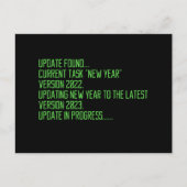 funny programing 2023 new year saying feestdagenkaart (Voorkant)
