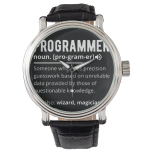 Funny Programmer Code Developer Betekenis Definiti Horloge
