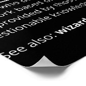 Funny Programmer Code Developer Betekenis Definiti Poster (Hoek)