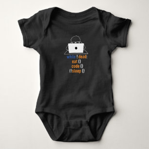Funny Programmer Coder Computer Science Romper