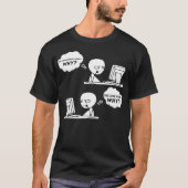 Funny Programmer Computer Code Works Why Meme Codi T-shirt (Voorkant)