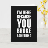 Funny Programmer Gift for Coding Nerds Kaart (Gele Bloem)